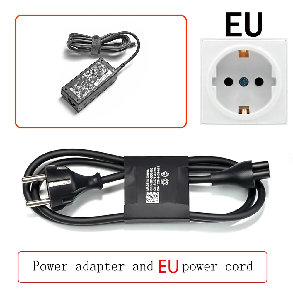45W USB-C Laptop Charger for Select HP Spectre, Pavilion & EliteBook Models
