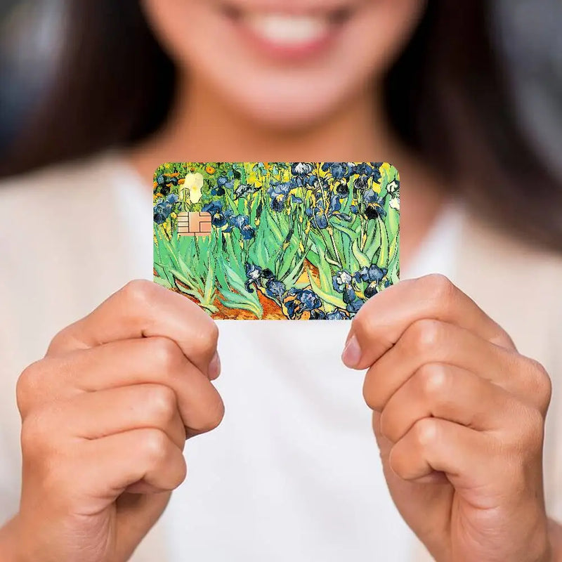 Skin para Tarjeta de Crédito Estilo Van Gogh