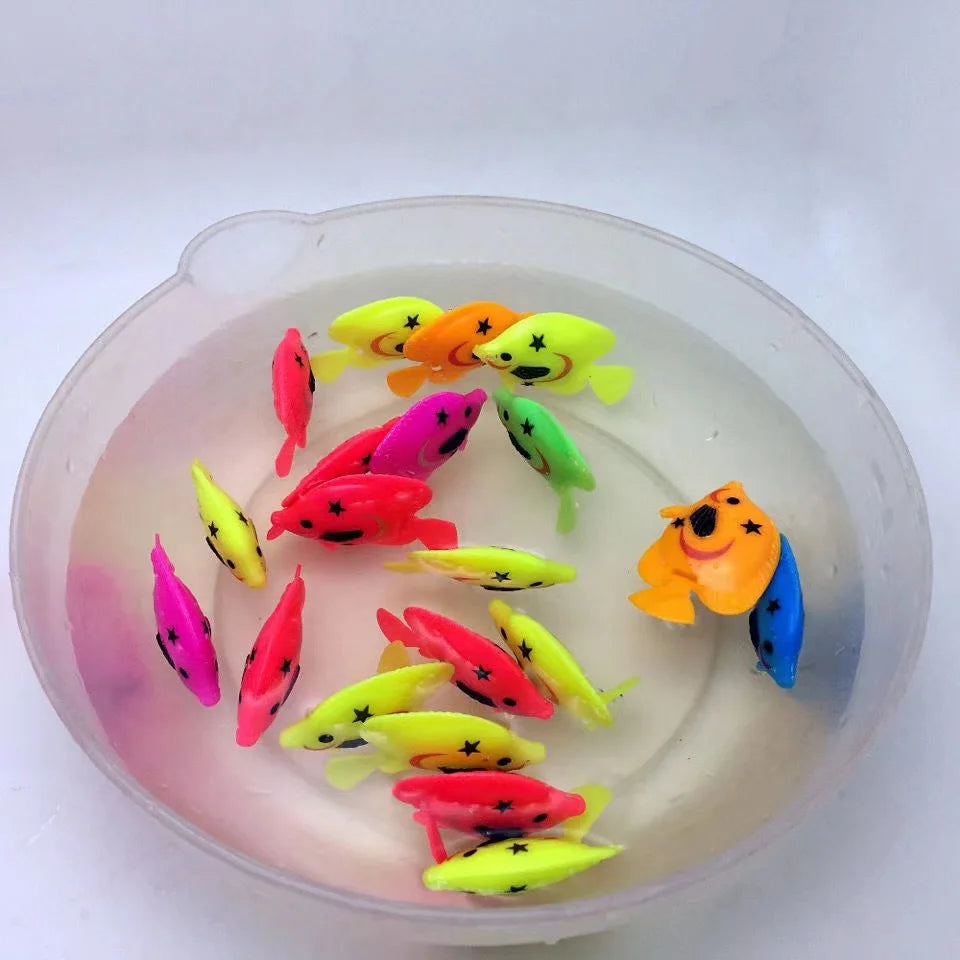 Adorable Kawaii Floating Goldfish Bath Toys - Set of 10