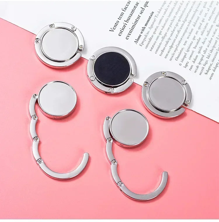 Foldable Table Bag Hook – Durable Purse Hanger for Any Surface