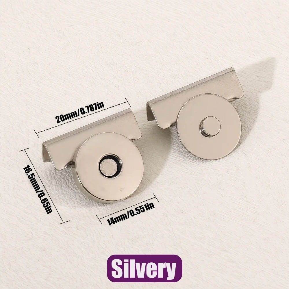Seamless Magnetic Snap Buttons for Bags and Crafts