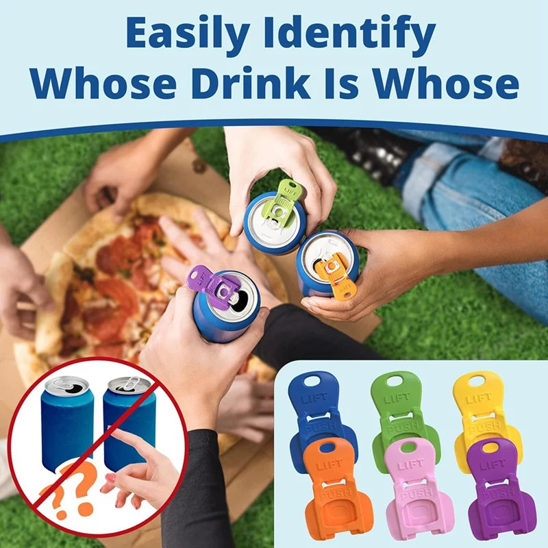 Color-Coded Can Opener with Finger Guard