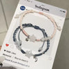 Sterngewebte Armbänder für Paare