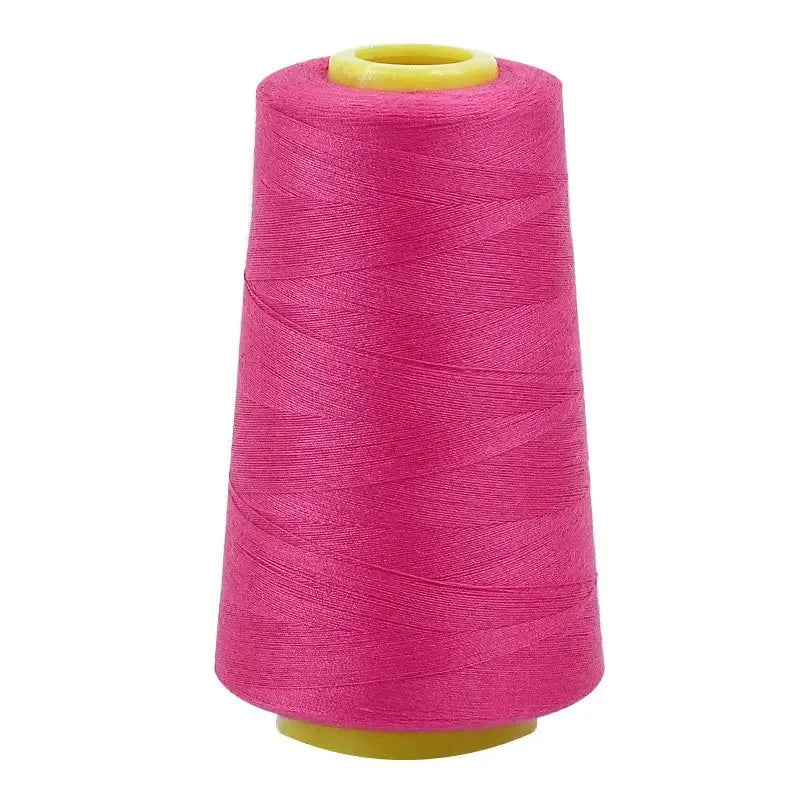 Solid Color Polyester Sewing Thread Spools (3000 Yards Each)
