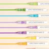 A collection of acrylic paint markers in various colors, demonstrating smooth ink output for art and DIY projects.
