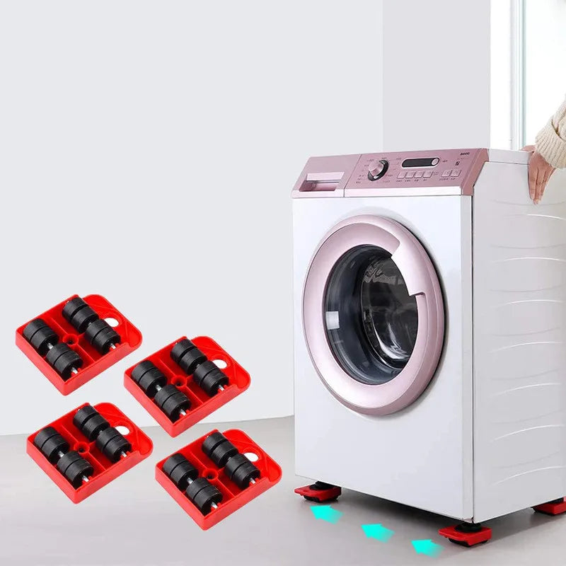 Heavy Furniture Moving Wheel Set with 360° Swivel Casters
