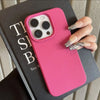 Candy Color Lychee Pattern Soft Silicone Phone Case