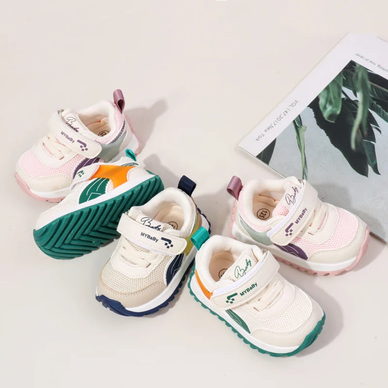 Breathable Anti-Slip Baby First Walking Shoes