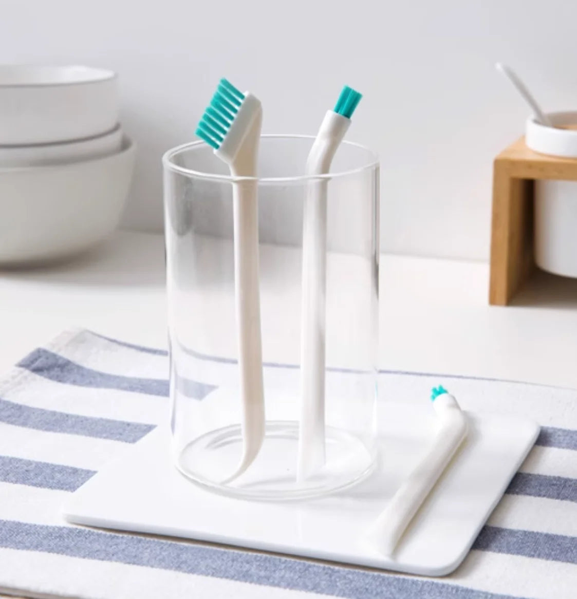 Narrow Gap Cleaning Brush Set for Bottles and Household Use