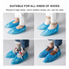 Disposable Non-Slip Waterproof Shoe Covers (100-Pack)