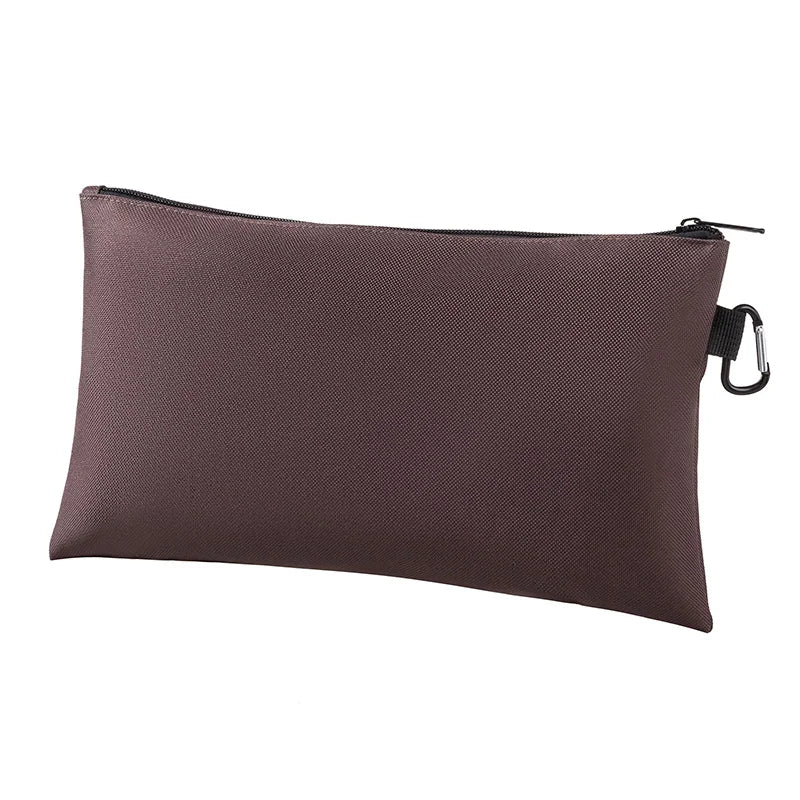 Portable Tool & Organizer Roll-Up Storage Bag with Secure Zipper