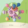 Baby Sensory Rattle Ball with Silicone Teether