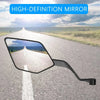 Universal Motorcycle Side Mirrors with Adjustable Winglets