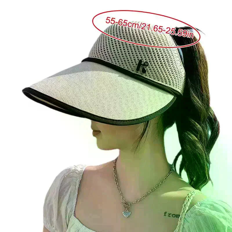 Wide Brim Straw Sun Hat
