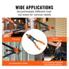 Orange pliers tool kit for various rivet nut sizes used in factory, construction, and automotive repairs
