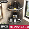Étagère Murale en Aluminium pour Salle de Bain et Cuisine