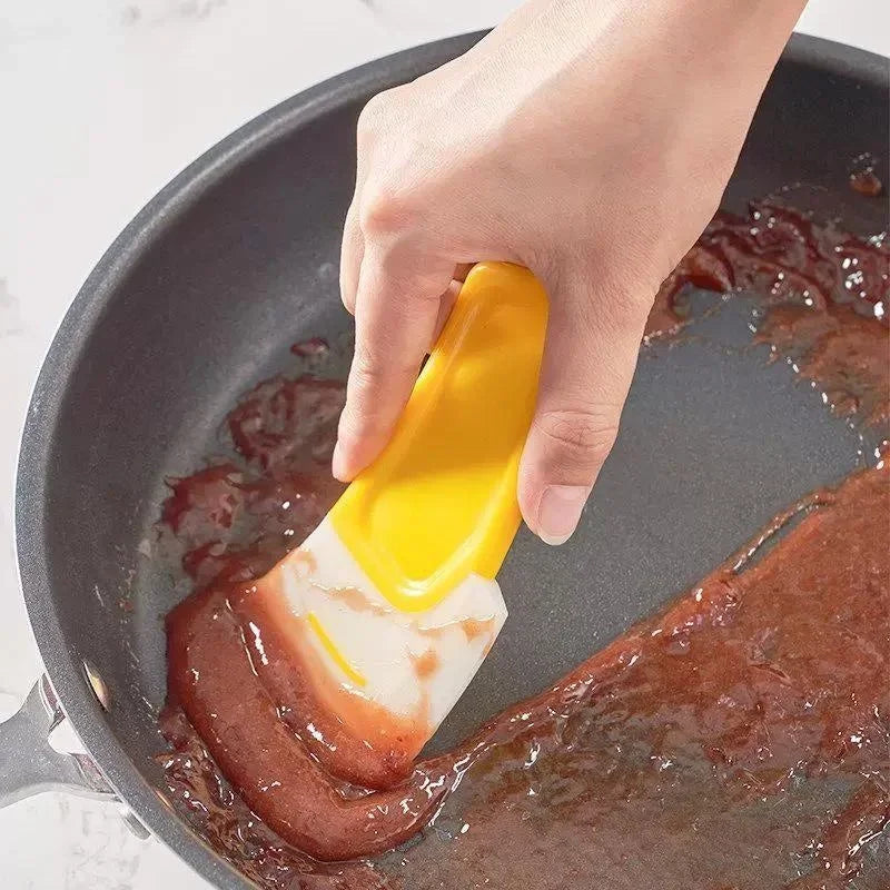 Soft Silicone Kitchen Cleaning Spatula