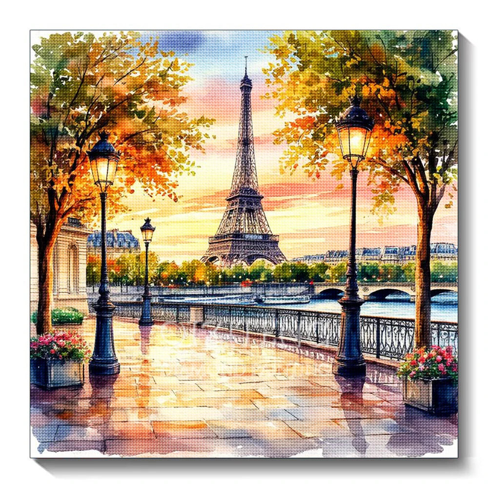 5D Diamond Painting Kit - Scenic Landscape Art