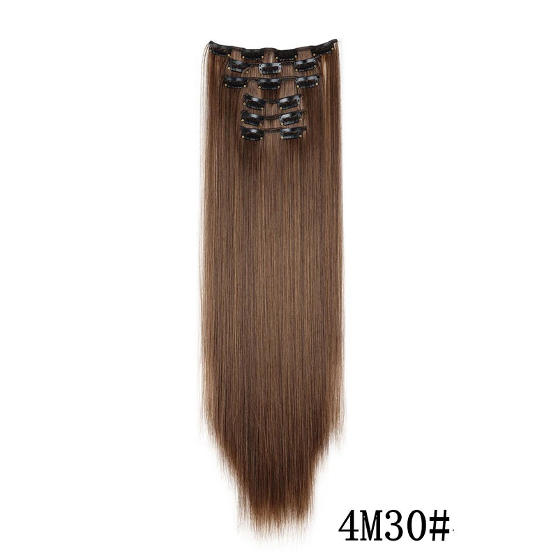 Clip-In Synthetic Hair Extensions