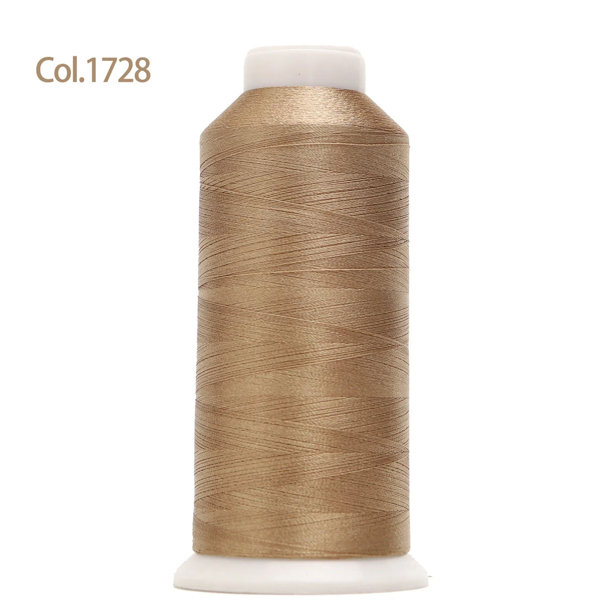 80-Color Polyester Embroidery Thread Set with Large 4000m Spools