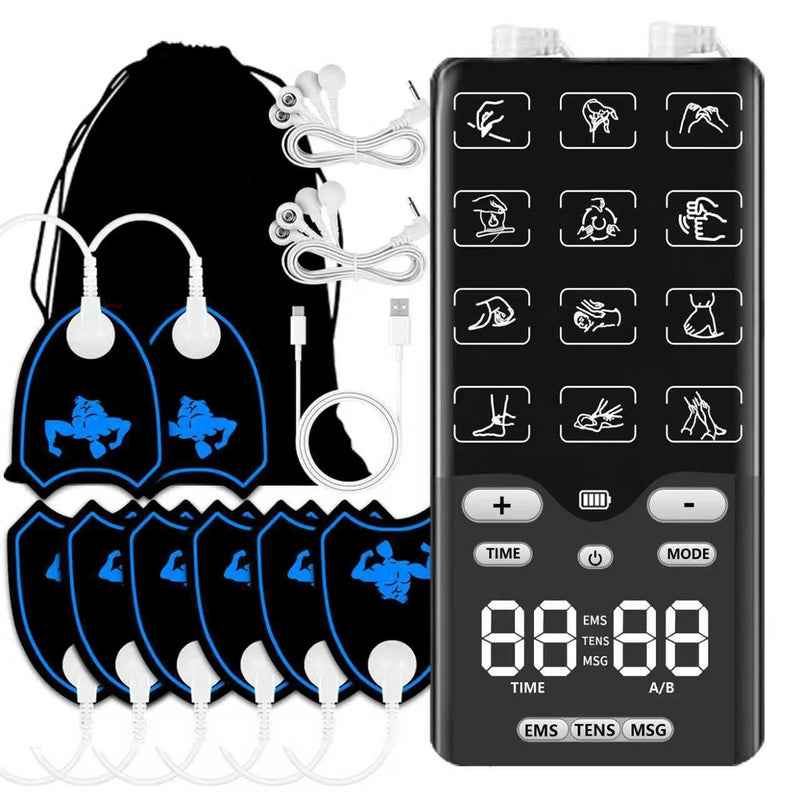 Tragbarer TENS- und EMS-Muskelstimulator (aufladbar)
