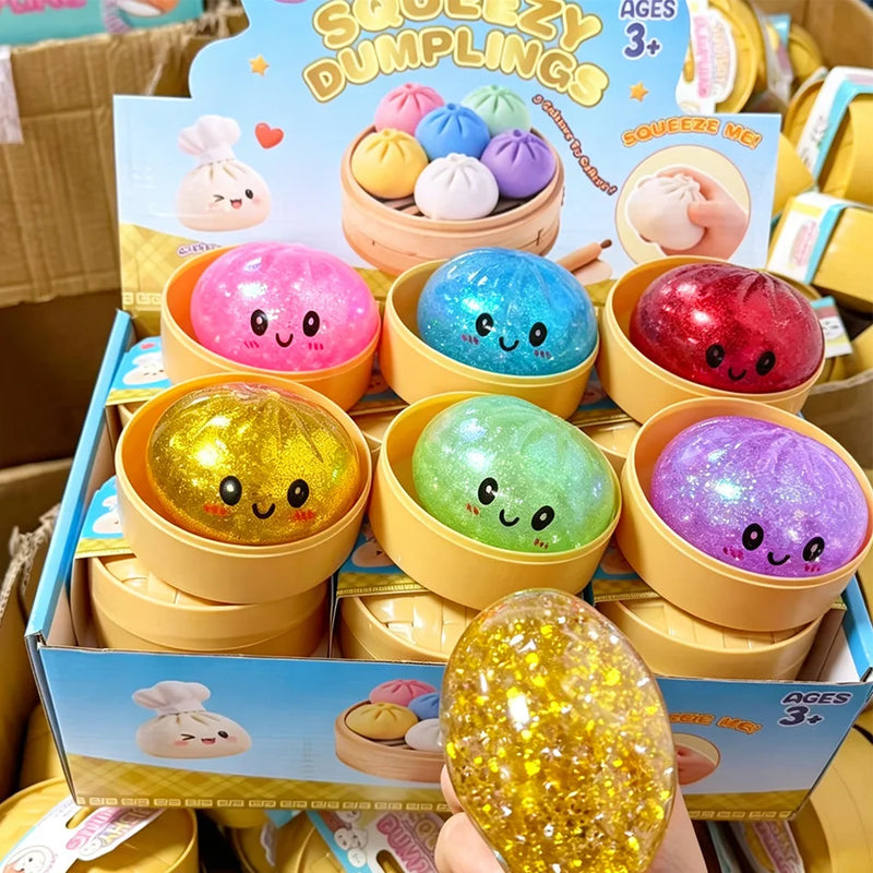 Juguete Squishy de Dumpling Misterioso