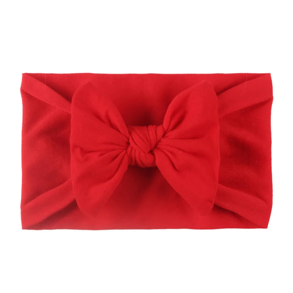 Soft Stretch Baby Bow Headbands
