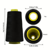 Durable Polyester Sewing Thread 40S/2 — 3000 Yards for Home Tailoring & Crafting