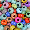 Mixed Rainbow Resin Spacer Beads for Jewelry Making
