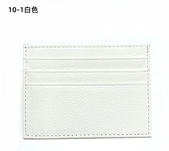 Genuine Leather Credit Card Holder – Slim ID & Card Case