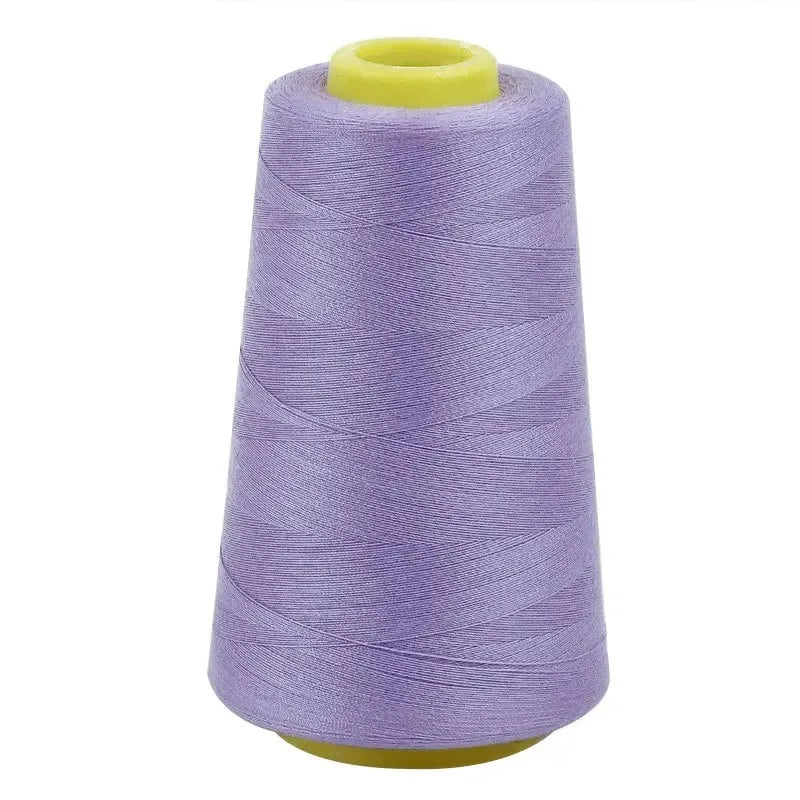 Solid Color Polyester Sewing Thread Spools (3000 Yards Each)