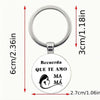 Spanish Father's Day Keychain for Dad