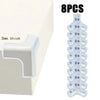 Transparent PVC Safety Strips for Furniture & Table Edges
