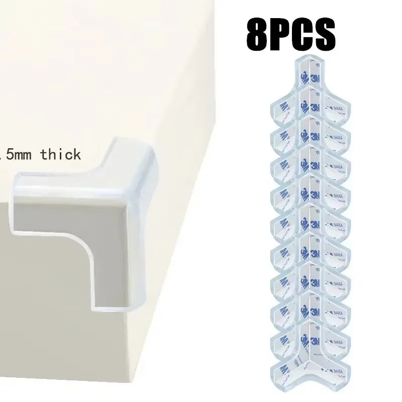 Transparent PVC Safety Strips for Furniture & Table Edges