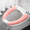 Plush Non-Slip Toilet Seat Cover Set – Washable & Eco-Friendly