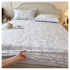 Floral 100% Cotton Fitted Sheet with Elastic Edges