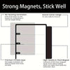 Magnetic Dry Erase Board Set for Refrigerator