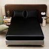 Luxury Satin Bedding Set with Fitted Sheet and Pillowcases
