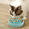 Maze-Design Slow Feeder Dog Bowl