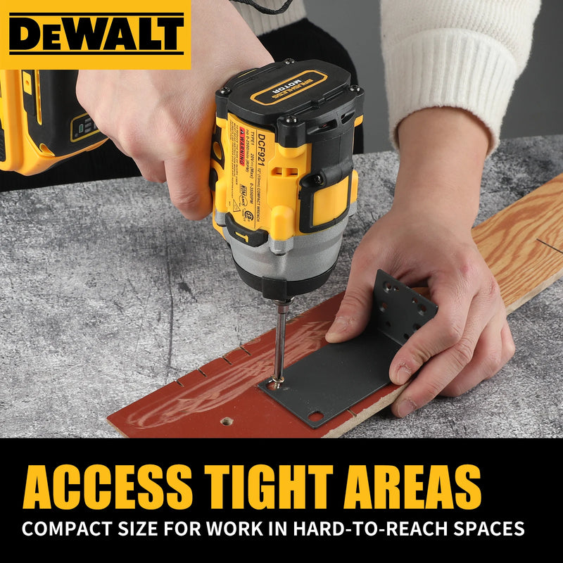 DEWALT DCF921 Atomic 20V MAX* Cordless Impact Wrench (Tool Only)