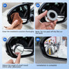 360° Wide Angle Car Side Mirror with Suction Cup – Blind Spot Eliminator