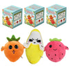 Interactive Musical Fruit Plush Toys with Touch-Activated Sounds