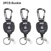 Retractable Badge Holder with Carabiner Clip