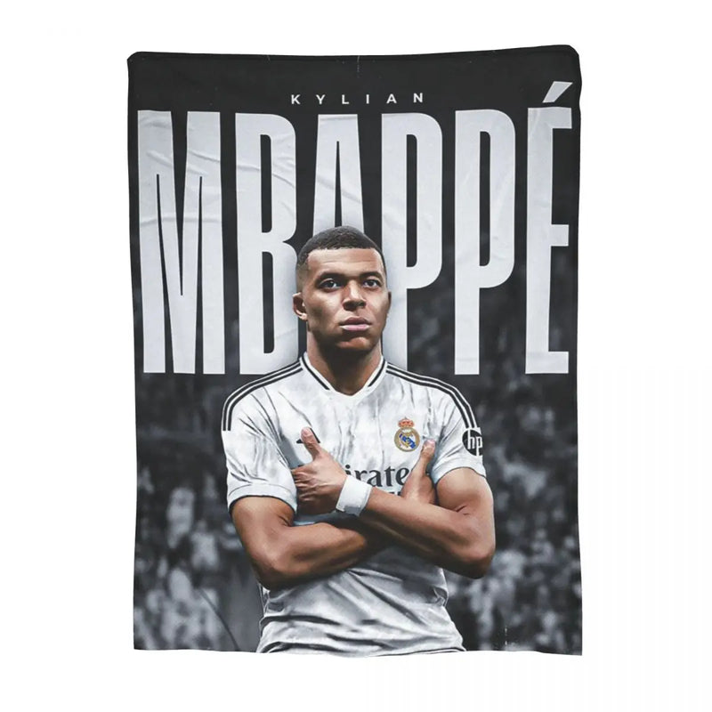 Manta de Fútbol para Fans de Mbappé