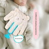 Soothing Cartoon Bear Sleep Aid Pillow with Remote Control for Newborns