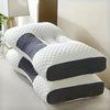 Ergonomic Contour Neck Pillow with Adjustable Massage Support