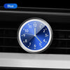 Mini Car Clock with Glow-In-The-Dark Dial and Air Vent Clip