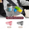 3-in-1 Expandable Travel Tray with 360° Cup Holder