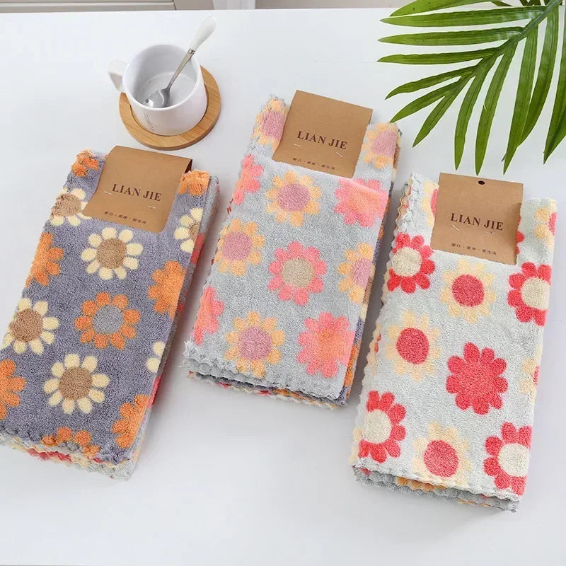 Ultra-Soft Microfiber Kitchen Cleaning Cloths