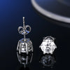 S925 Sterling Silver Moissanite Stud Earrings